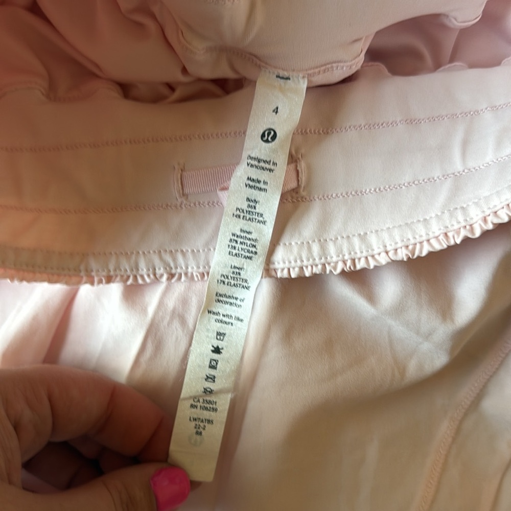 lululemon athletica Pink Athletic Shorts - Picture 4 of 4